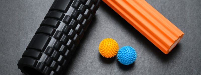 Massage rol en andere tools voor een gezond leven.